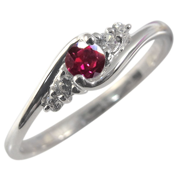 リング・ルビー・指輪・一粒・シンプル・K10 49,620円