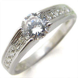 婚約指輪・鑑定書付きダイヤモンド・0.5ct・ＳＩクラス・リング・K18・大粒・エンゲージリング｜PLEJOUR 誕生石ジュエリー専門店
