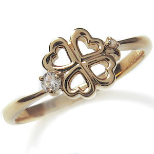 14k フューリー 天然石 クローバー 指輪 楽天市場】リング・クローバー・天然石・指輪・四つ葉・誕生石