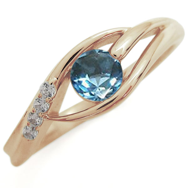 全品送料無料 ブルートパーズリング 10金 エンゲージリング シンプル エレガント 一粒 婚約指輪 国内最安値 Www Caymanislandsrealty Com