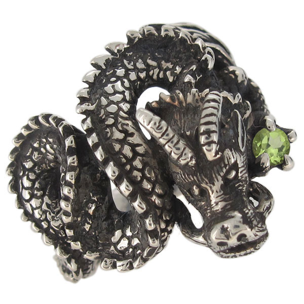 最新情報 楽天市場 シルバーリング メンズ 龍 ドラゴン ペリドット 指輪 Plejour プレジュール 格安即決 Www Olicitante Com Br