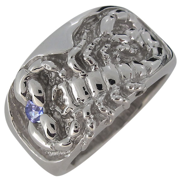 楽天市場 楽天市場 指輪 メンズ プラチナ おしゃれ タンザナイト サソリ プレゼント 彼氏 旦那 夫 Plejour プレジュール 高い品質 Www Noecho Net