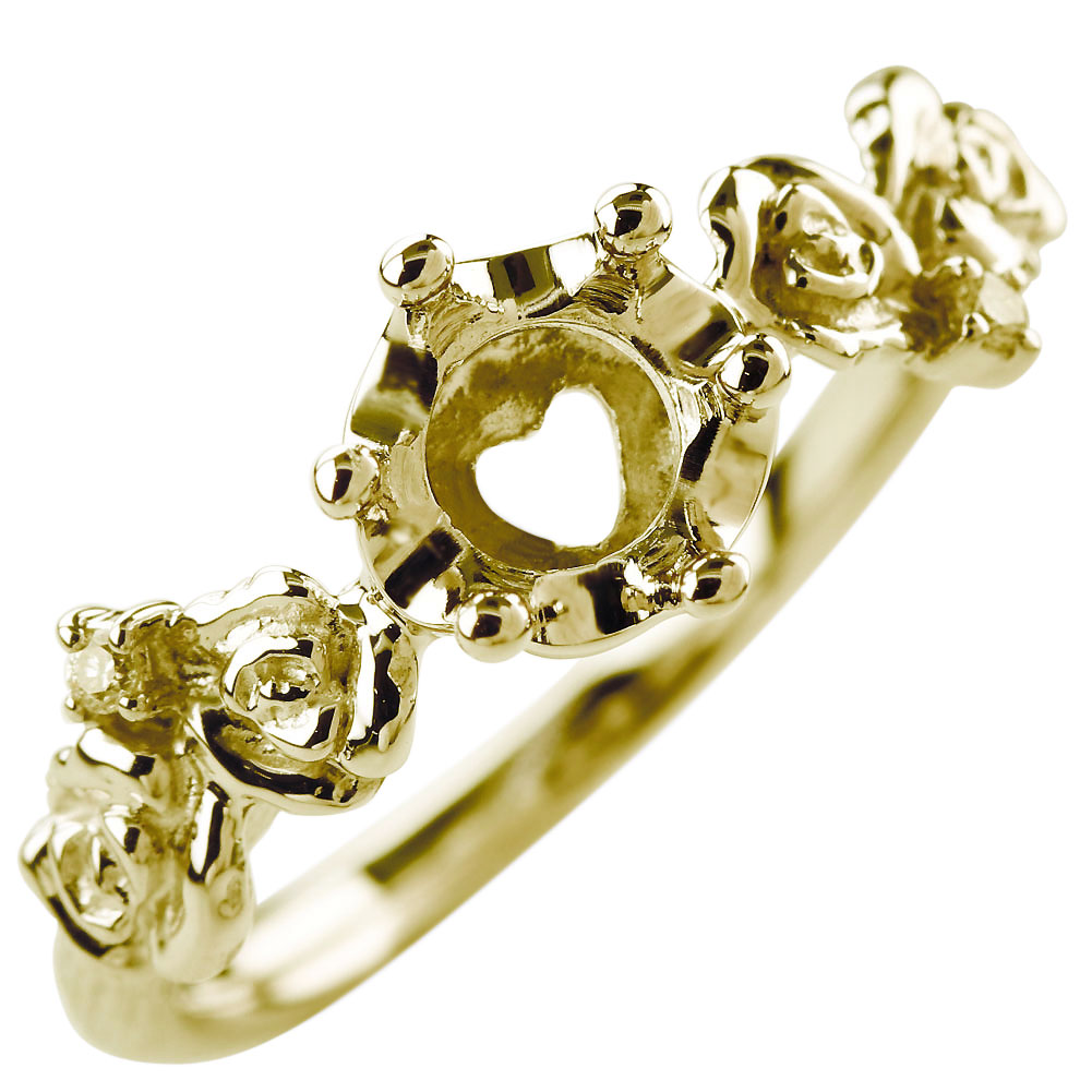 k18 王冠デザインの金色リング K18 アラビアンクラウン（王冠/Crown）リング [Be a Queen] – KAYO