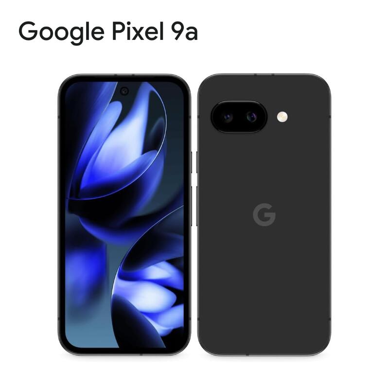 【 国内正規 SIMフリー 品】 Google Pixel 9a 128GB 5G スマホ 6.3インチ 4K 動画撮影 Android SIMフリー スマートフォン 指紋 顔 認証 防水 防塵 耐衝撃 Android16 グーグル ピクセル GA05769-JP Obsidian 本体｜アウトレットPC パソコン プレクス
