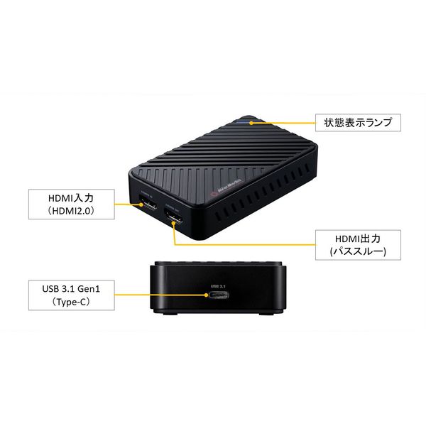 ゲームキャプチャー 4kパススルー 録画 4 キャプチャーボード Obs Mac Hdmi Gc553 Nintendo Pc 対応 Ps5 Ps4 Switch One Xbox 実況 両対応 11 Live Vtuber Windows 外付け Avermedia Playstation Ultra Gamer Win Usb3 1接続 5