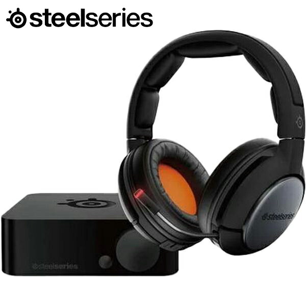 新品 SteelSeries Siberia 840 ワイヤレス ゲーミング ヘッドセット プロ仕様 eスポーツ大会 Bluetooth & 2.4GHz 対応 PS4 PS5 PC Switch Dolby 7.1ch サラウンド 高音質 マイク付 ボイスチャット 通話 ブラック