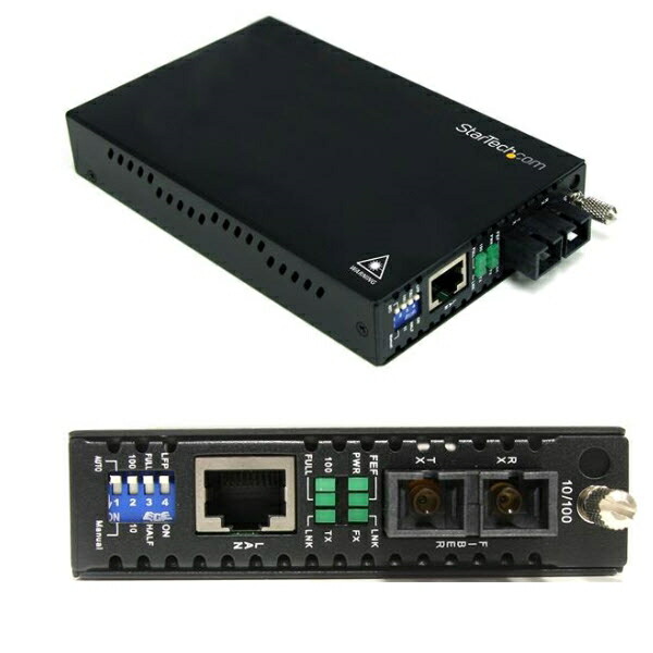 楽天市場】StarTech.com 光メディアコンバータ イーサネット