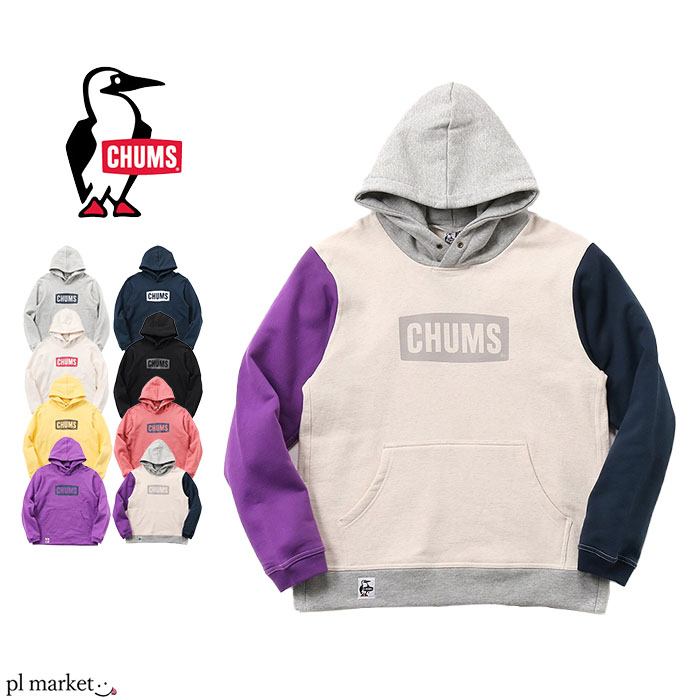 【10%OFF】 チャムス CHUMS パーカー チャムスロゴプルオーバーパーカー CHUMS Logo Pullover Parka メンズ レディース ユニセックス 秋 冬 綿100％ 全8色 M-XL CH00-1418