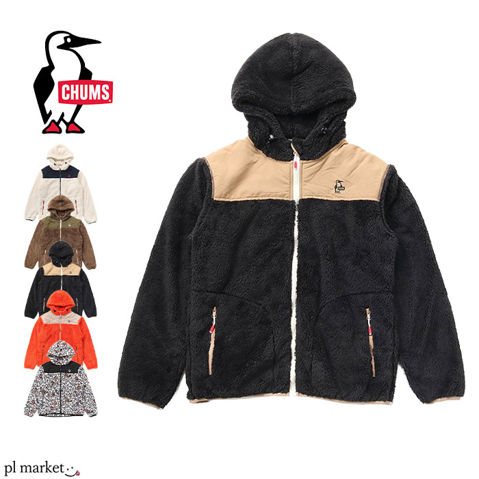【10%OFF】 CHUMS チャムス アウター Elmo Fleece Full Zip Parka エルモフリースフルジップパーカー メンズ レディース ユニセックス 春 秋 冬 ポリエステル 全5色 S-XL CH04-1363