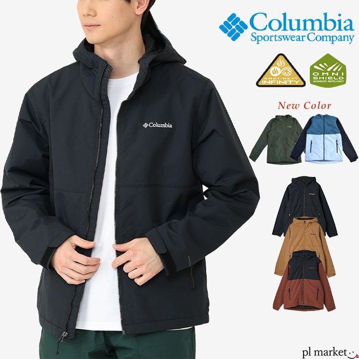 【P3倍/2025秋冬新色加えること】コロンビア Columbia 上衣 アウター メンズ レディース 御山パーカー マン基準打数 パーカー ボンネット Lake Powell II Jacket レイクパウエルII 長袖 熱照りかえす 撥水 はっ水 保温 防寒 防汚 あったかい 春 秋 冬 S M L XL XE8964