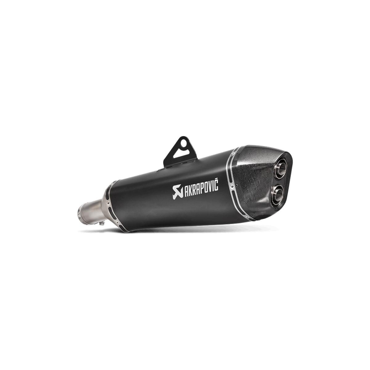 アクラポビッチ スリップオンライン チタン ブラック EC F800GS/Adventure 08-17/F700GS 13-17/F650GS 08-12 S-B8SO6-HZAABL｜バイク・車パーツ プロト