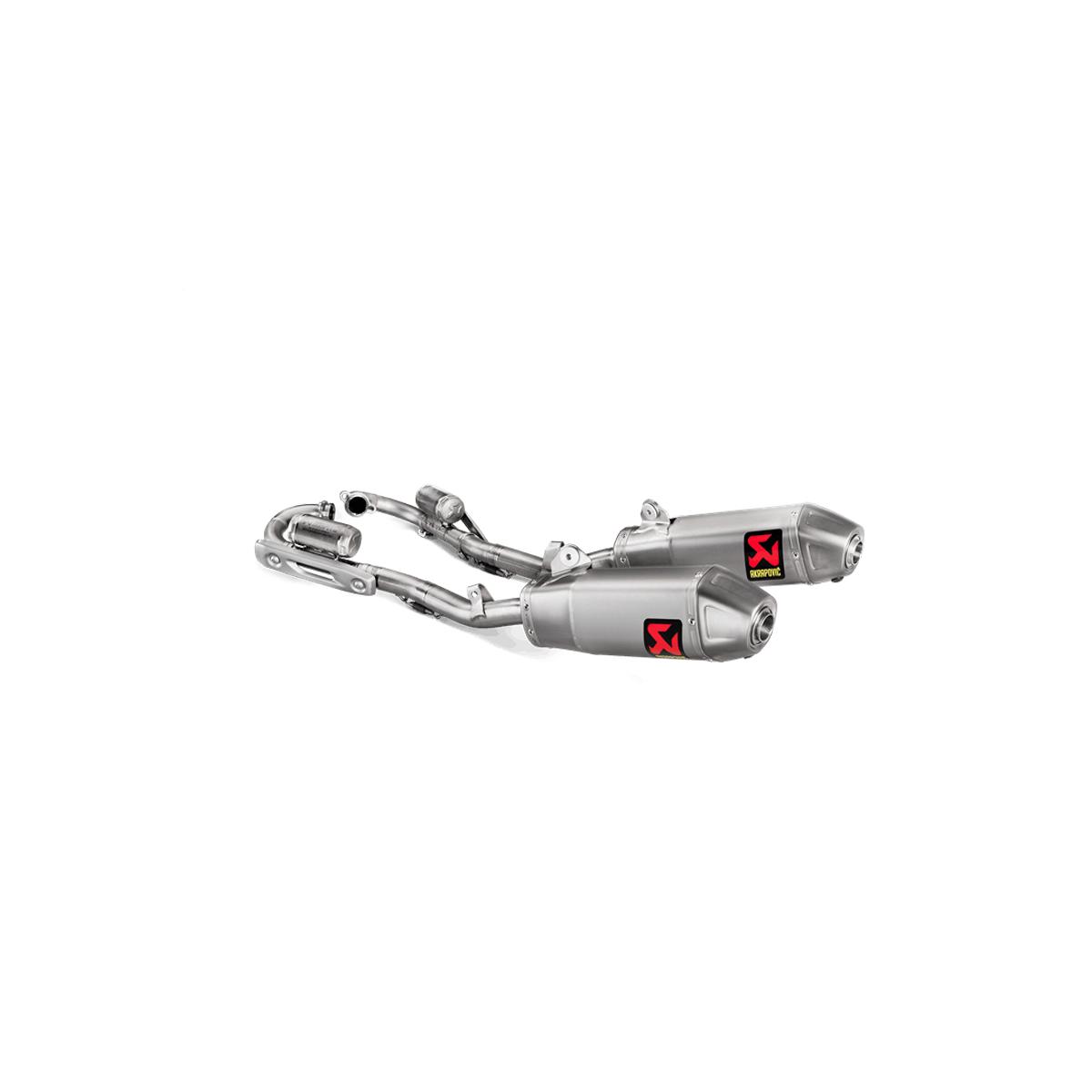 アクラポビッチ エボリューションライン チタン CRF250R 18-21 ※コンペモデル S-H2MET12-CIQTA|バイク・車パーツ プロト