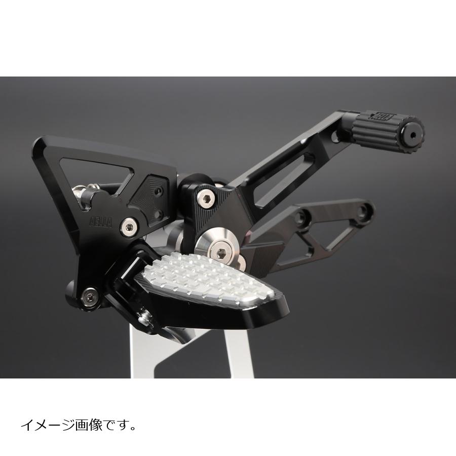 AELLA(アエラ) ライディングステップキット ブラック X DIAVEL AE-10080 BK｜バイク・車パーツ プロト 100,370円