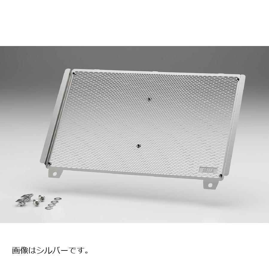 買物 AELLA アエラ ラジエタープロテクター ブラック Ninja ZX-25R AE 
