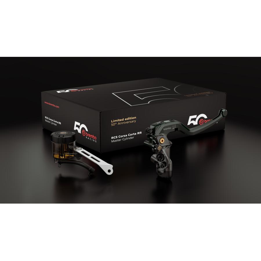brembo (ブレンボ) RCS コルサコルタ RR マスターシリンダー 50th ANNIVERSARY LTD Φ17 ブレーキ 110.E711.41｜バイク・車パーツ プロト
