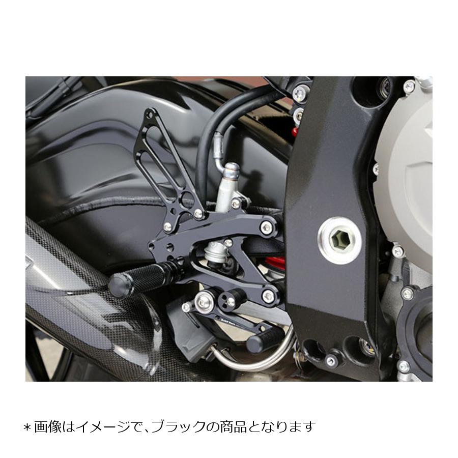 BABY FACE (ベビーフェイス) バックステップ S1000R 5ポジション 正/逆チェンジ シルバー 002-BM006SV