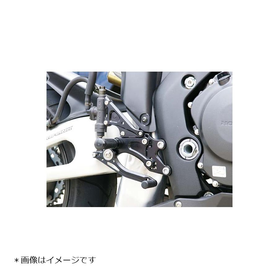 BABY FACE (ベビーフェイス) バックステップ/ブラック 7ポジション CBR1000RR 002-H005BKc