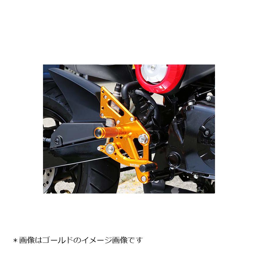 BABY FACE (ベビーフェイス) バックステップ ブラック GROM グロム [125] MSX125 002-H027BK｜バイク・車パーツ プロト