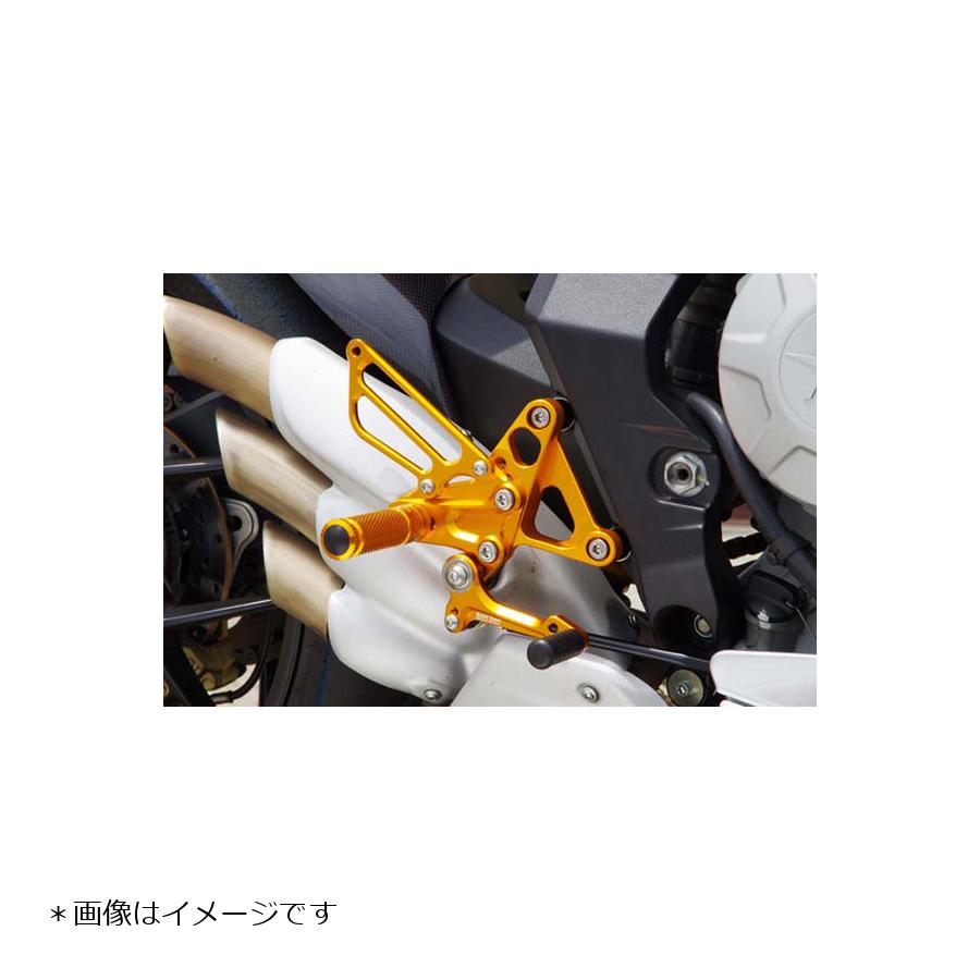 BABY FACE (ベビーフェイス) バックステップ F3 9ポジション シフター無 アルミ ゴールド 002-M008GDB