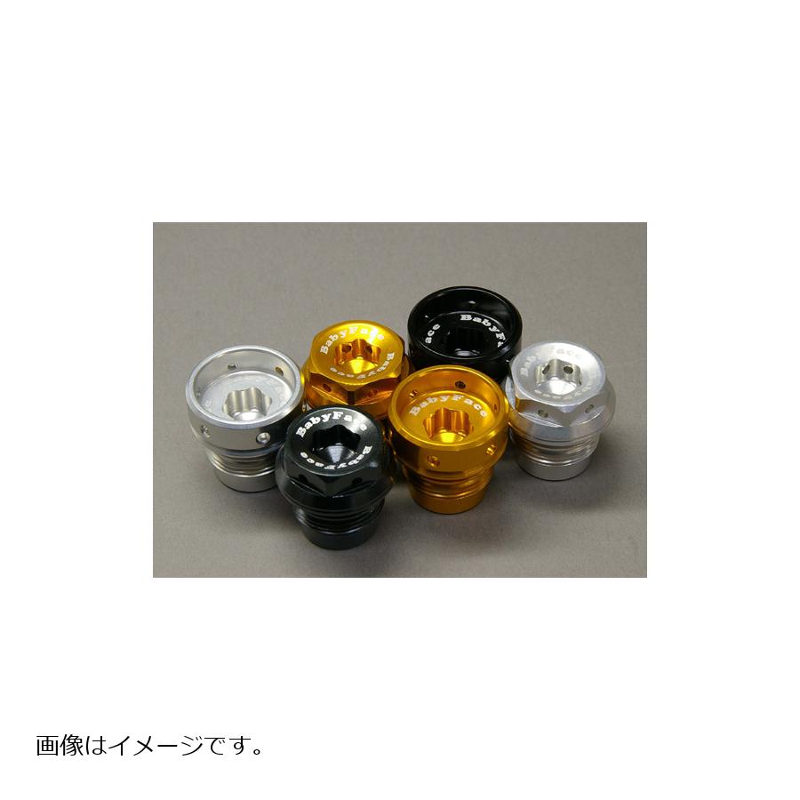 BABY FACE (ベビーフェイス) オイルフィラーキャップ ヤマハ YAMAHA ネジサイズ適合車 M20XP2.5 ラウンド シルバー 005-EY006SV
