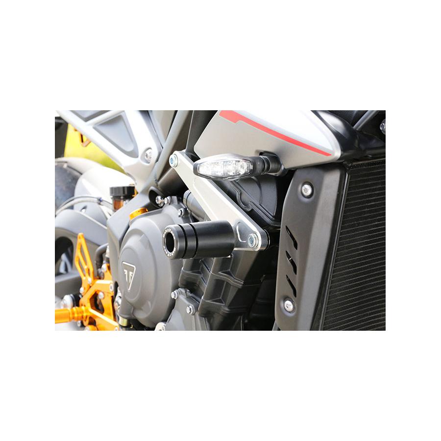 BABY FACE (ベビーフェイス) フレームスライダー STREETTRIPLE 765 ストリートトリプル 006-ST012｜バイク・車パーツ プロト