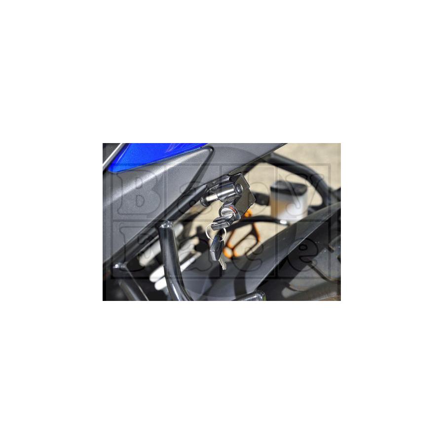 BABY FACE (ベビーフェイス) ヘルメットロック ブラック GIXXER SF250 009-LCS09BK