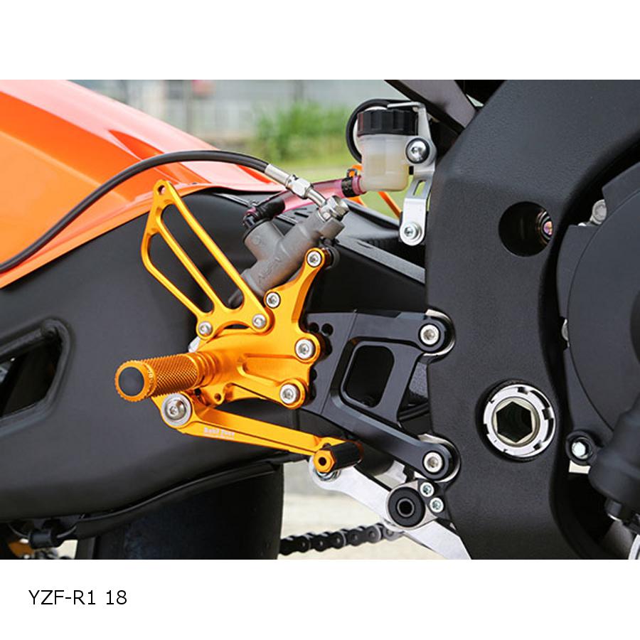 ベビーフェイス レースステップキットver15 ゴールド YZF-R1 18-20 R02-Y008GD|バイク・車パーツ プロト