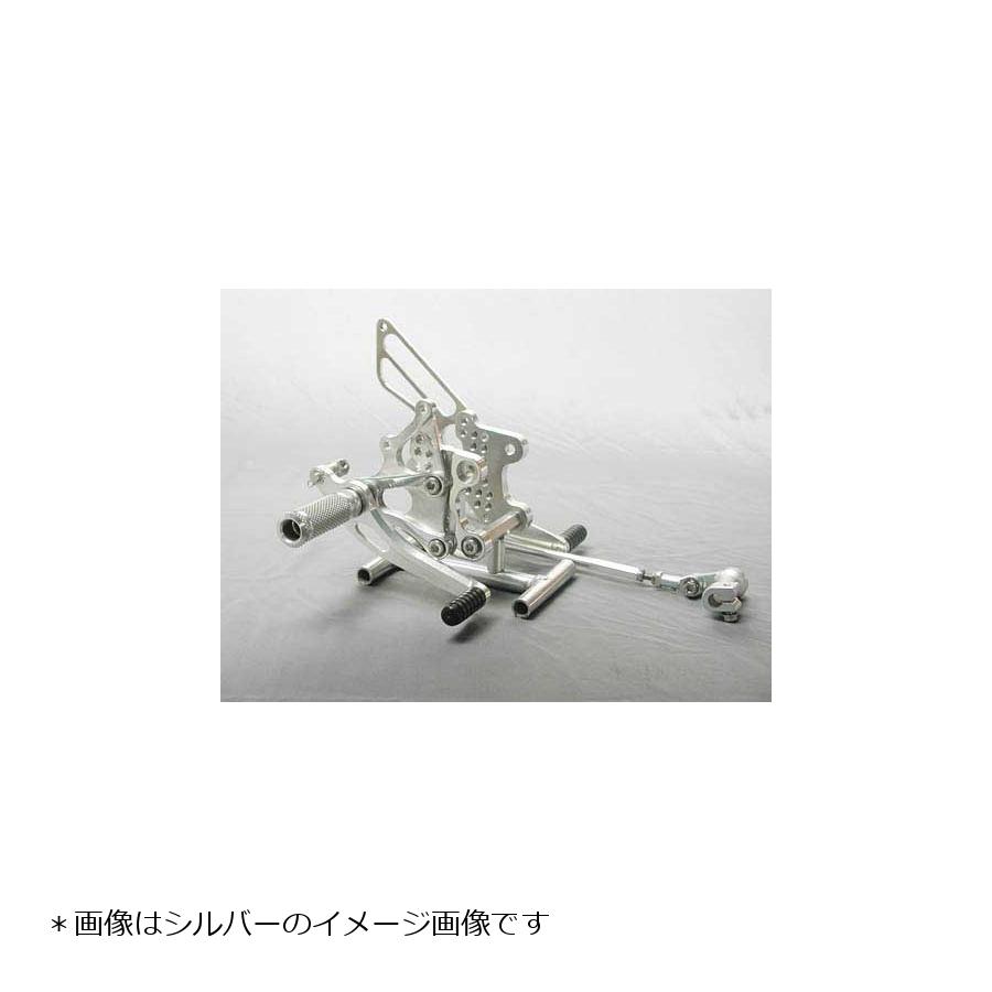 BABY FACE (ベビーフェイス) バックステップ CBR929RR ファイヤーブレイド CBR954RR 7ポジション 正/逆チェンジ可能 アルミ ブラック 002-H004BK