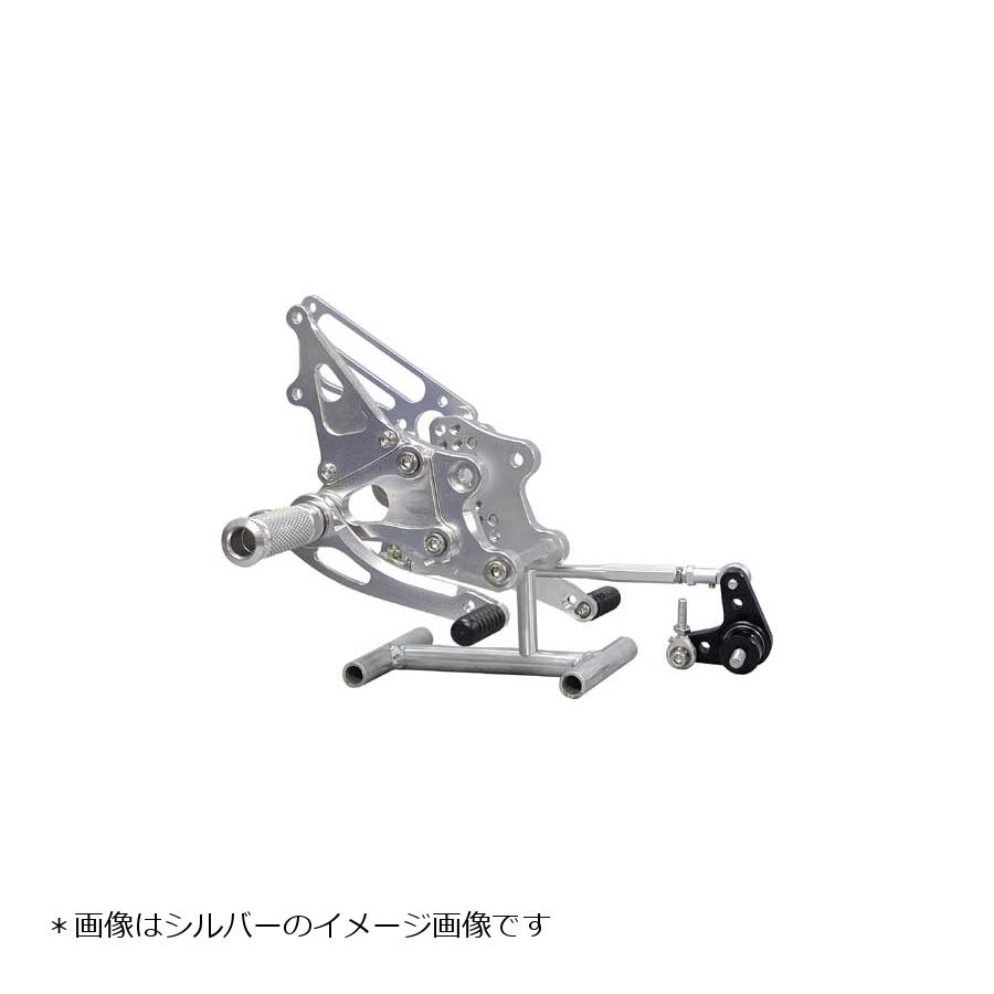 BABY FACE (ベビーフェイス) バックステップ CBR600RR 7ポジション 正/逆チェンジ可能 アルミ ブラック 002-H008BK