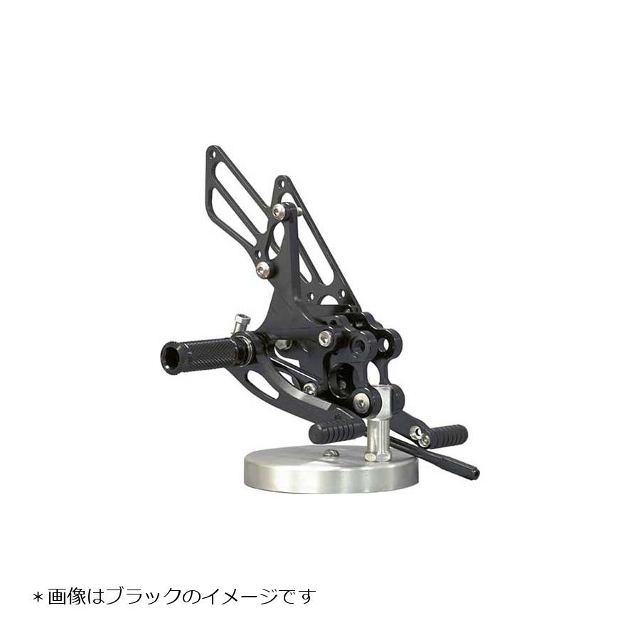 BABY FACE (ベビーフェイス) バックステップ ZX-10R 6ポジション 正/逆チェンジ可能 タイプ1 アルミ ゴールド 002-K007GD