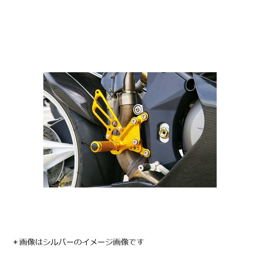 BABY FACE (ベビーフェイス) バックステップ MV アグスタ AGUSTA F4 18ポジション シルバー 002-M003SV