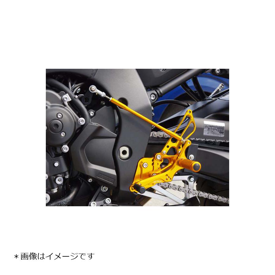 BABYFACE (ベビーフェイス) バックステップ 7ポジション 逆チェンジのみ アルミ ゴールド FZ8 [フェザー] FZ1 FAZER[RN17N:フェザー] 002-Y011GDR
