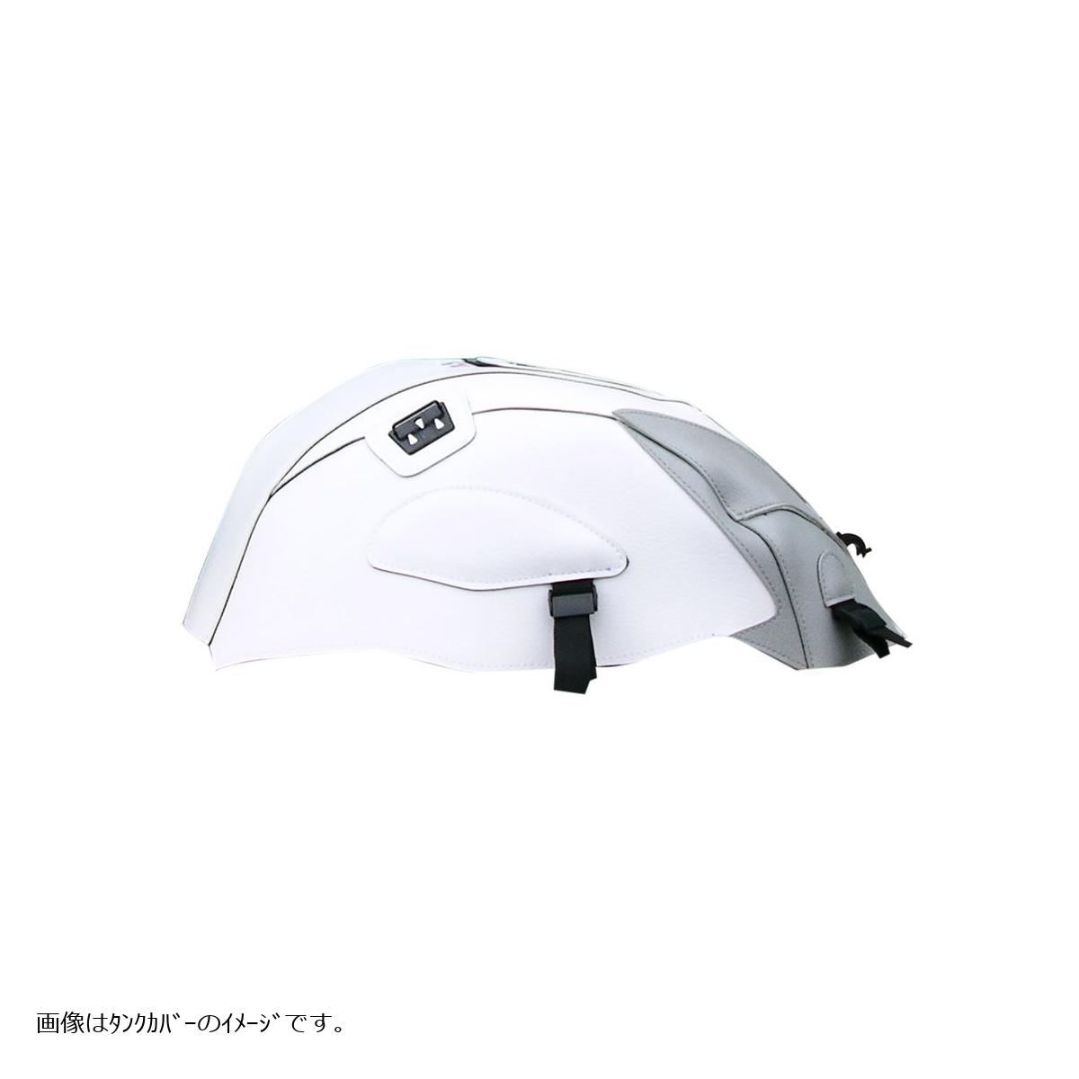 BAGSTER (バグスター) タンクカバー ホワイト/グレー GSXR600 1551C