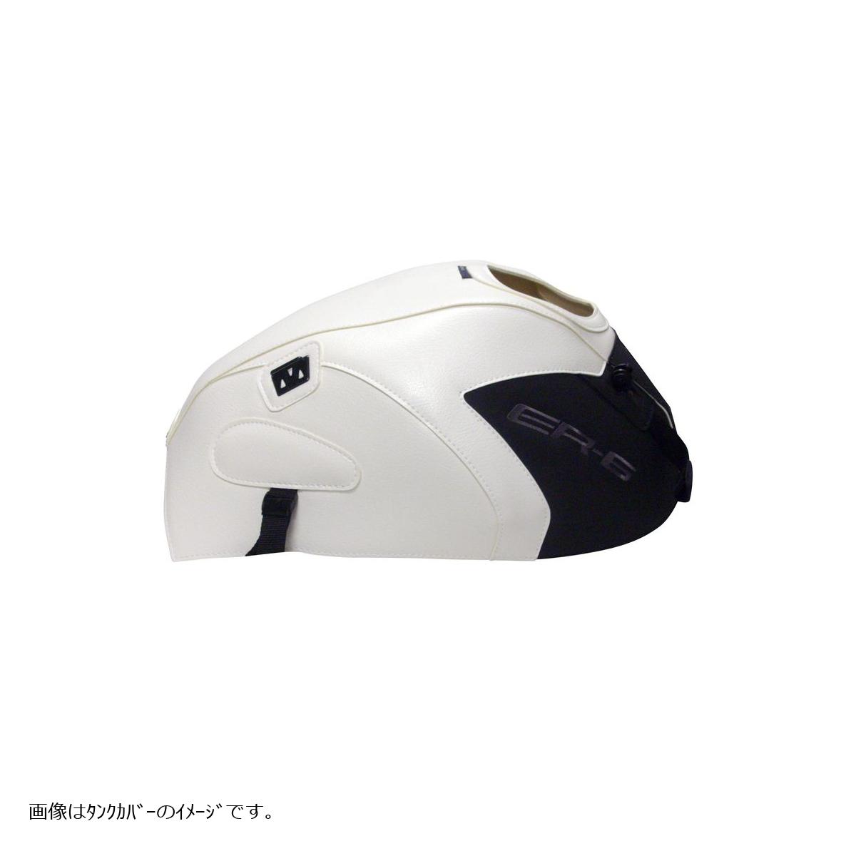 BAGSTER (バグスター) タンクカバー ホワイト/マットブラック ER6N/F 1627A
