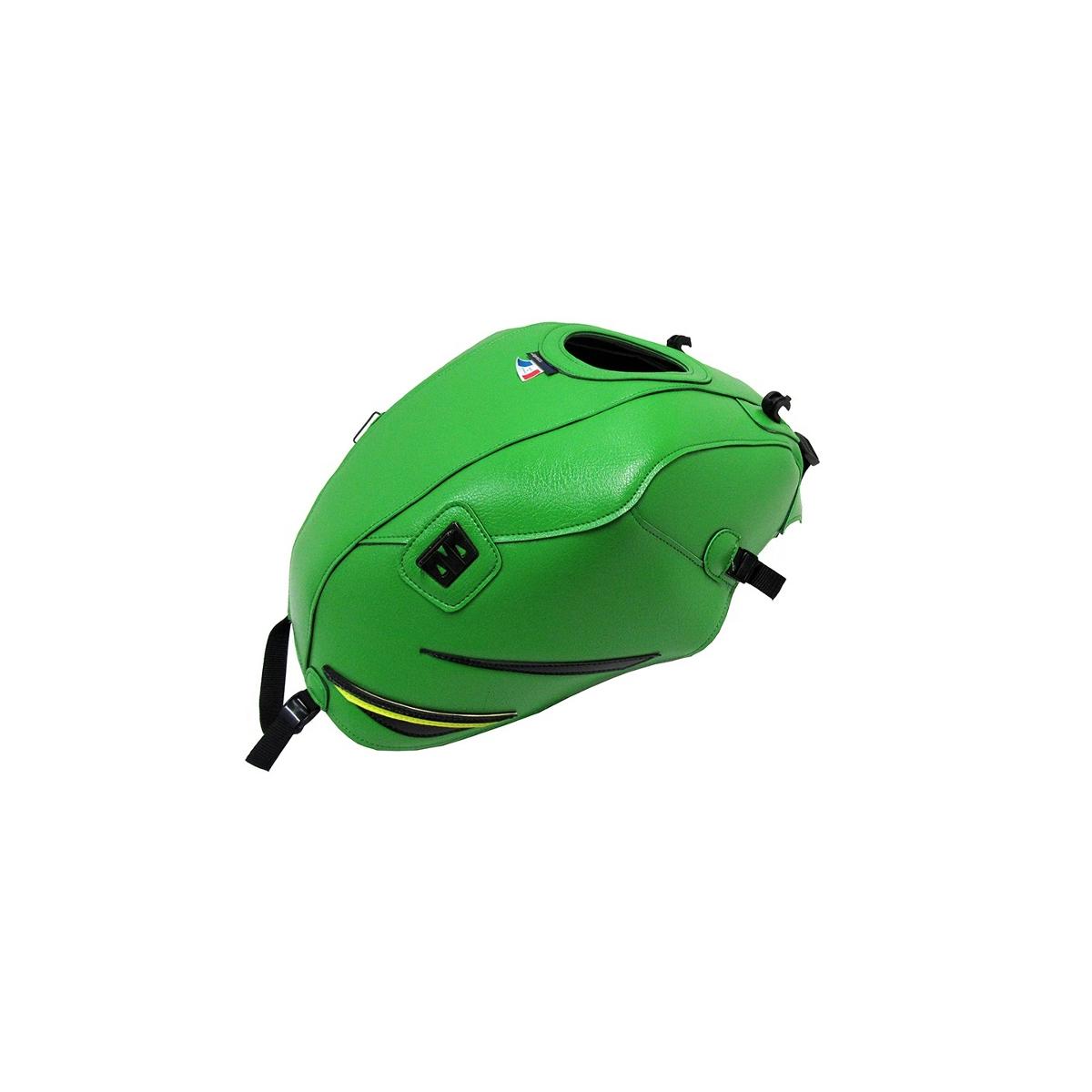 BAGSTER (バグスター) タンクカバー グリーン/ネオンイエロー ニンジャ Ninja400 1771A