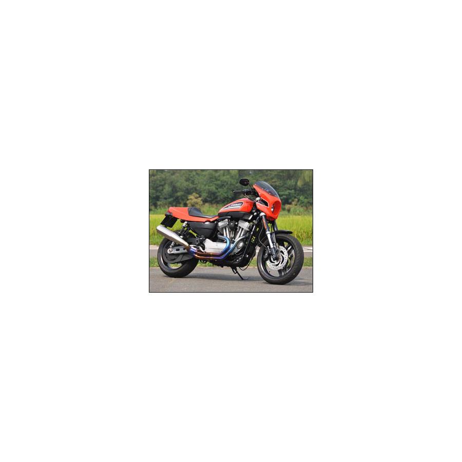 シックデザイン ストリームヘッドカウル オレンジ3トーン スモーク XR1200 X 買取