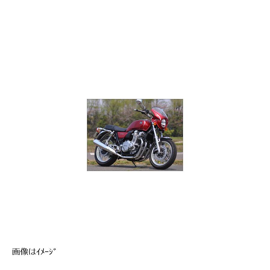 おしゃれ】 バイク車パーツ プロト公式ストアシックデザイン ロードコメット2 CB1100 P.ミルキーホワイト クリア ストライプ 