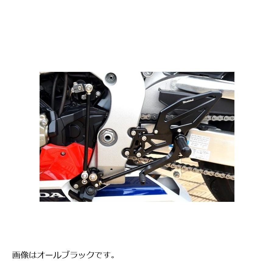 WOODSTOCK (ウッドストック) バックステップキット オールシルバー CBR1000RR WBS-H13-SL