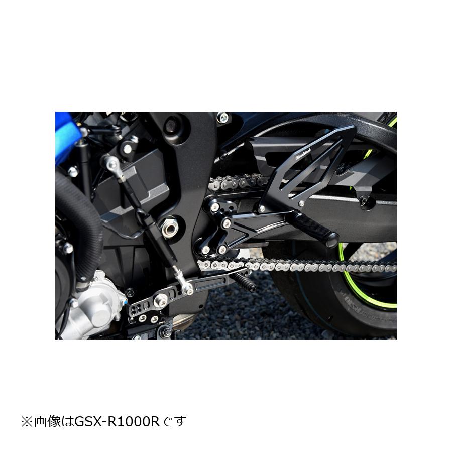 WOODSTOCK (ウッドストック) バックステップキット オールブラック GSX-R1000 WBS-S14-BB