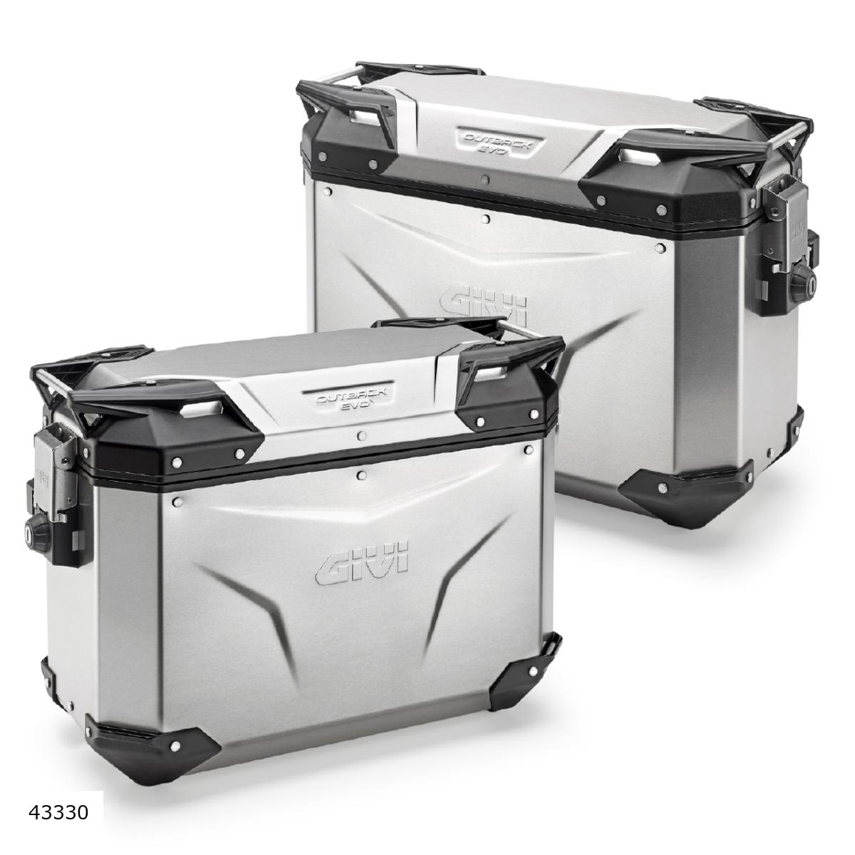 Daytona (デイトナ) GIVI サイドケース OBKE37A PACK2 TREKKER OUTBACK 37L（左右セット） 43330
