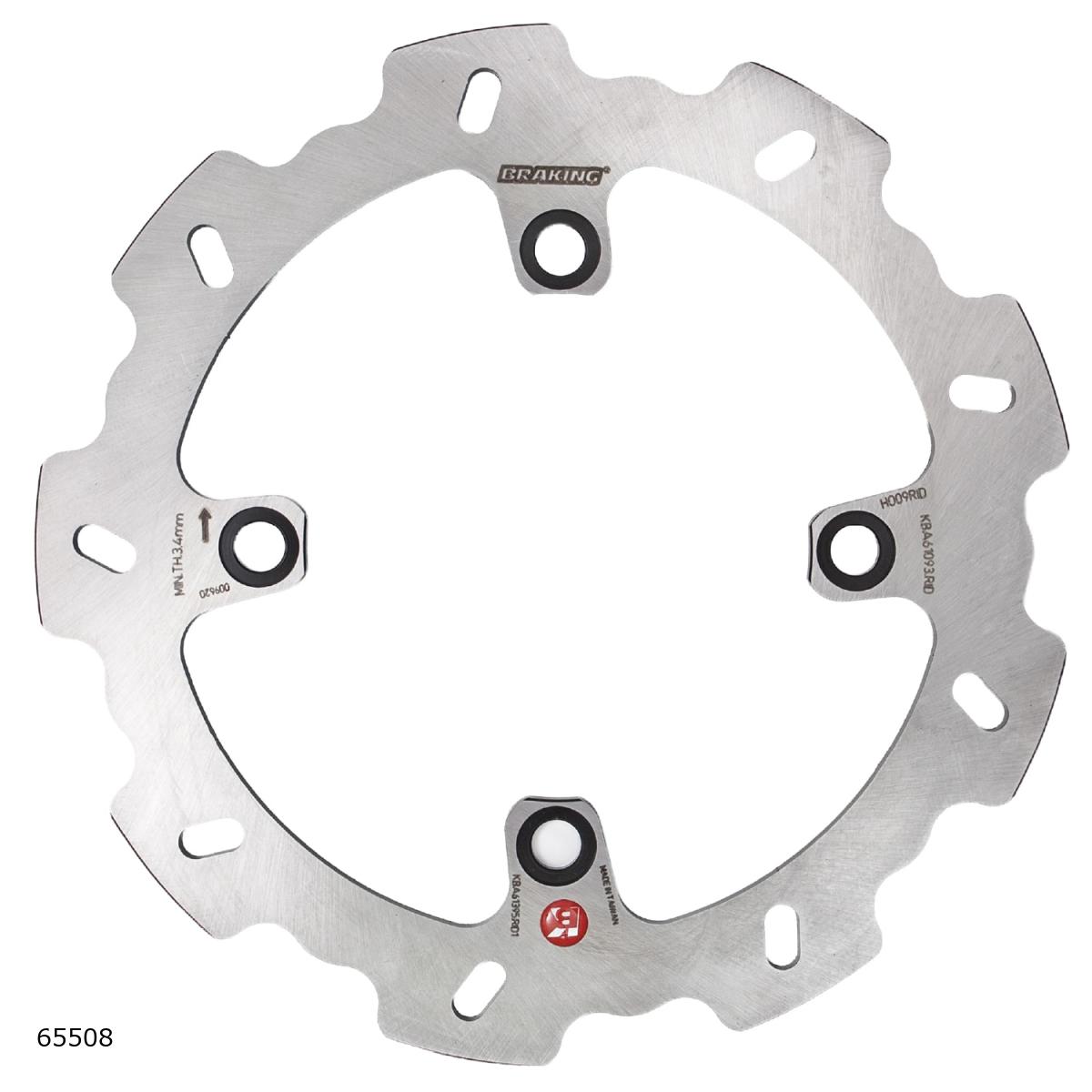 Daytona (デイトナ) BRAKING ディスクローター HO09RID 65508