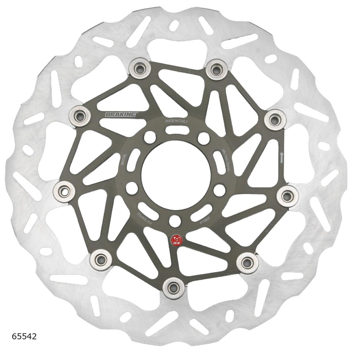 Daytona (デイトナ) BRAKING ディスクローター WK008L 65542