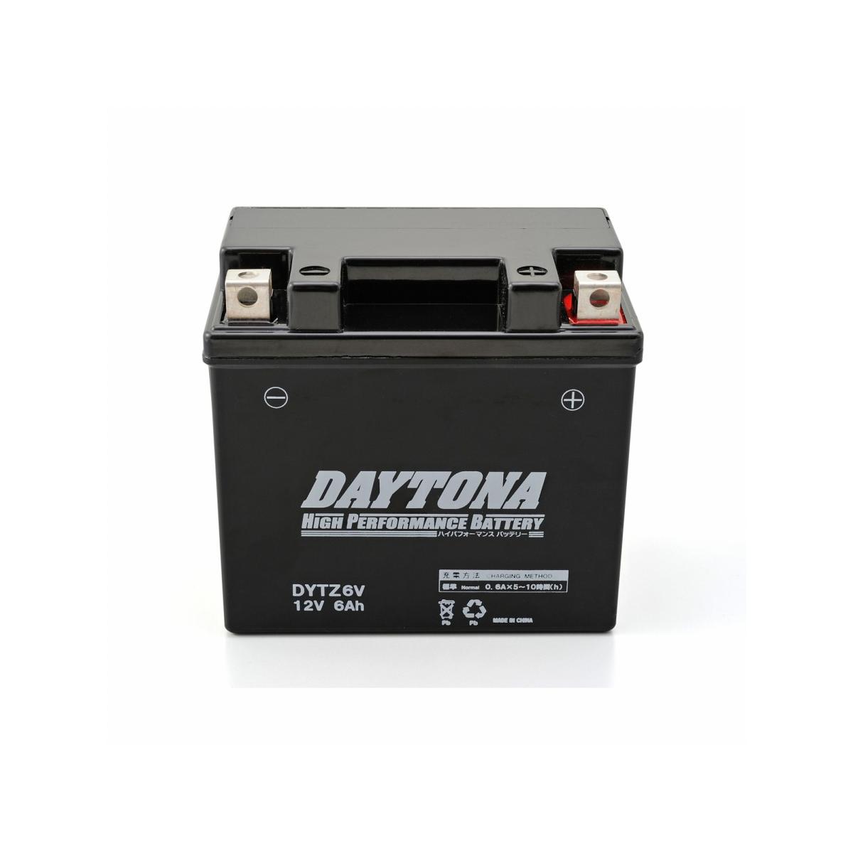 Daytona (デイトナ) ハイパフォーマンスバッテリー 液入り充電済 DYTZ6V 98308