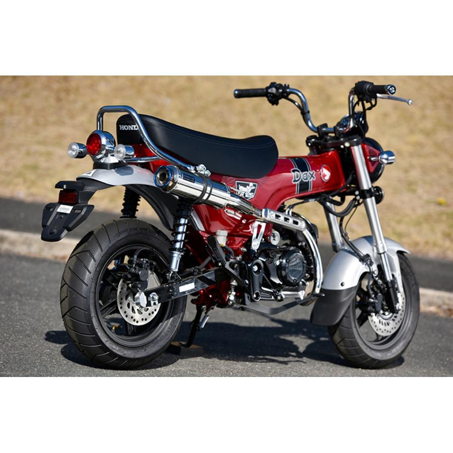 BEAMS (ビームス) R-EVO TYPE C ステンレス 政府認証 DAX125 8BJ-JB04 G1012-56-008｜バイク・車パーツ プロト