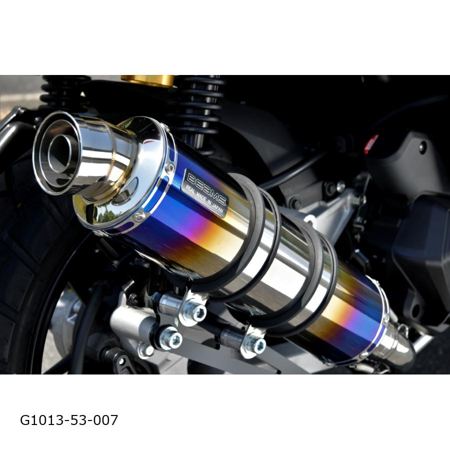 BEAMS (ビームス) R-EVO ヒートチタンサイレンサー ADV160 8BK-KF54 G1013-53-007