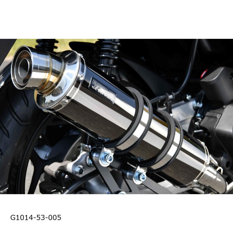 BEAMS (ビームス) R-EVO SMBサイレンサー PCX125 8BJ-JK05 G1014-53-005｜バイク・車パーツ プロト