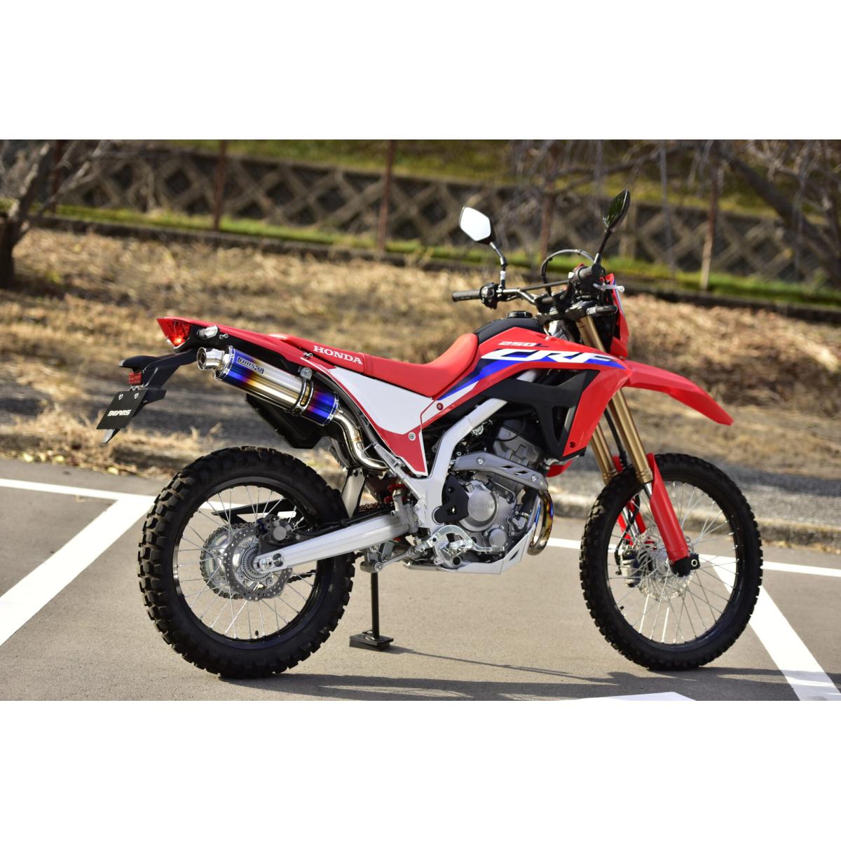 ビームスモーターカンパニー R-EVO ヒートチタン スリップオン 政府認証 CRF250L(2BK-MD47/8BK-MD47) G1027-53-P1J｜バイク・車パーツ プロト 42,900円