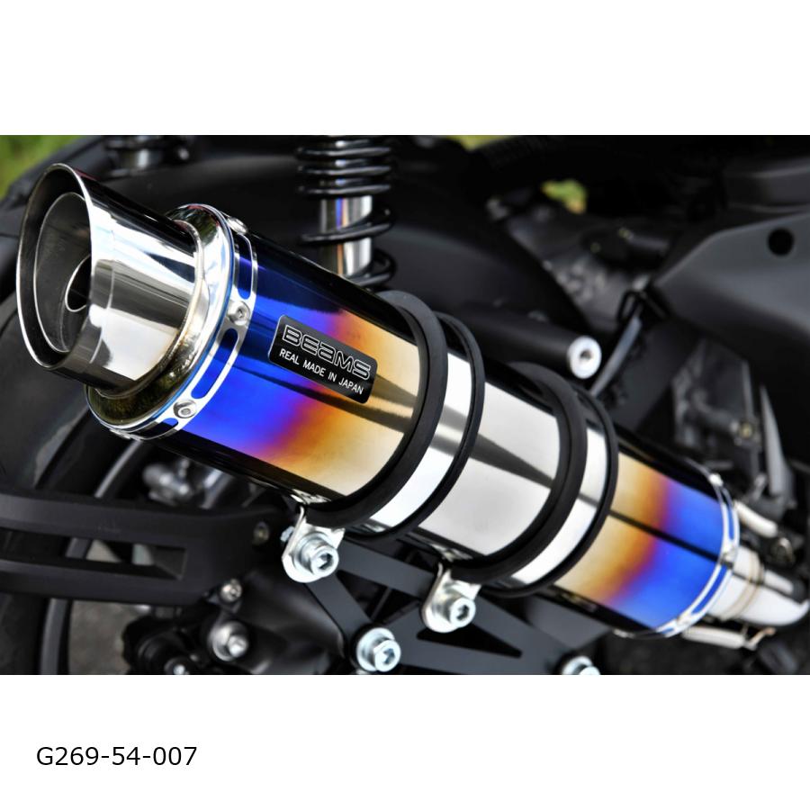 BEAMS (ビームス) R-EVO2 ヒートチタンサイレンサー X FORCE 8BK-SG79J G269-54-007 42,900円