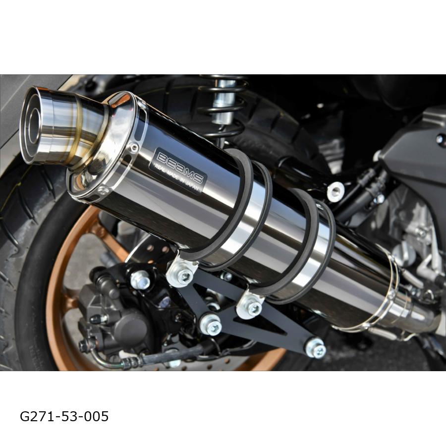 BEAMS (ビームス) R-EVO SMBサイレンサー N-MAX155 8BK-SG66J G271-53-005
