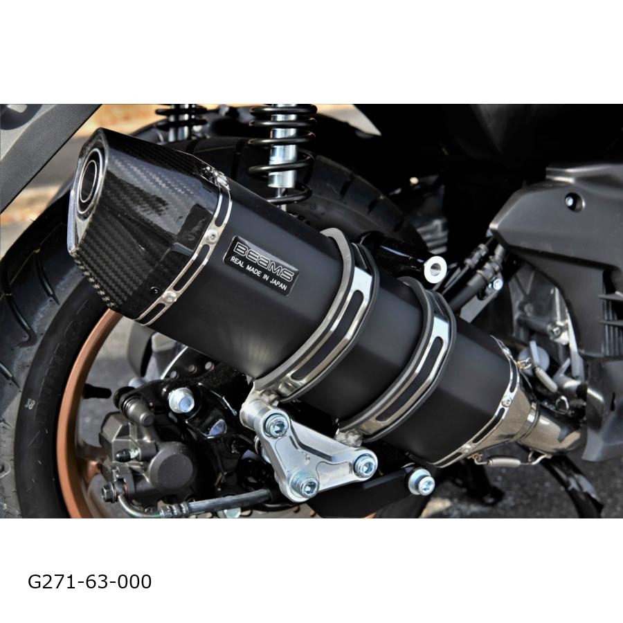 BEAMS (ビームス) CORSA-EVO2 MBK N-MAX155 8BK-SG66J G271-63-000